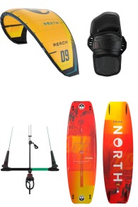 North - Reach 2025 + Prime 2025 Kitesurf Set