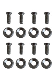 Kitemana - M6 Fin Screws + Washers set