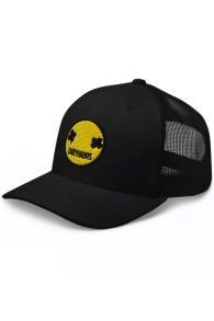 Dirty Habits-Smiley Retro Trucker Cap
