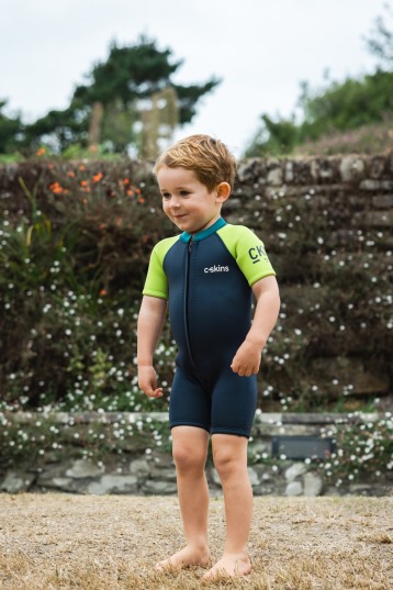 C-Skins-NuWave C-Kid Baby Frontzip Shorty Wetsuit