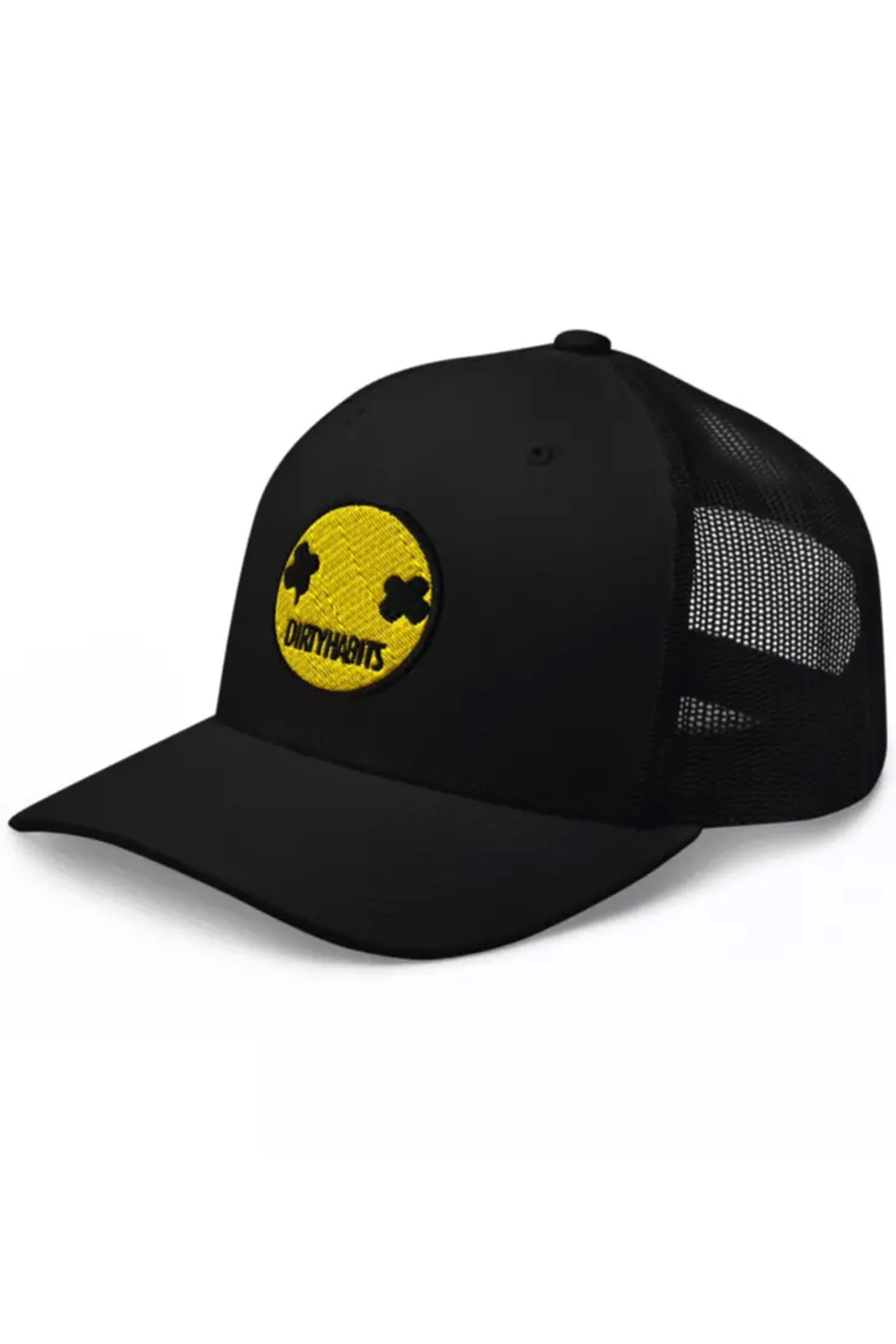 Dirty Habits-Smiley Retro Trucker Cap