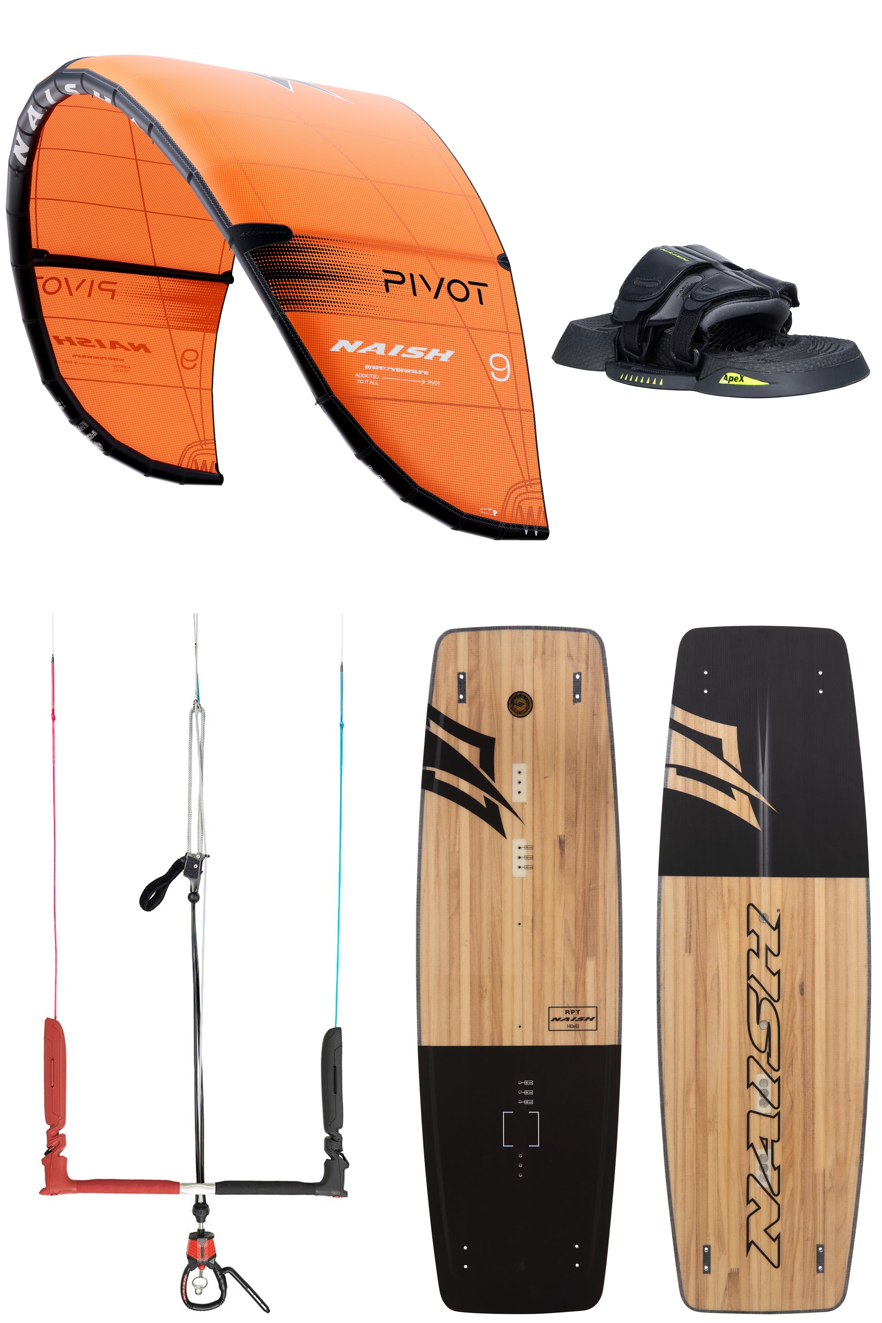 Naish-Pivot 2026 + RPT 2024 Kitesurf Set