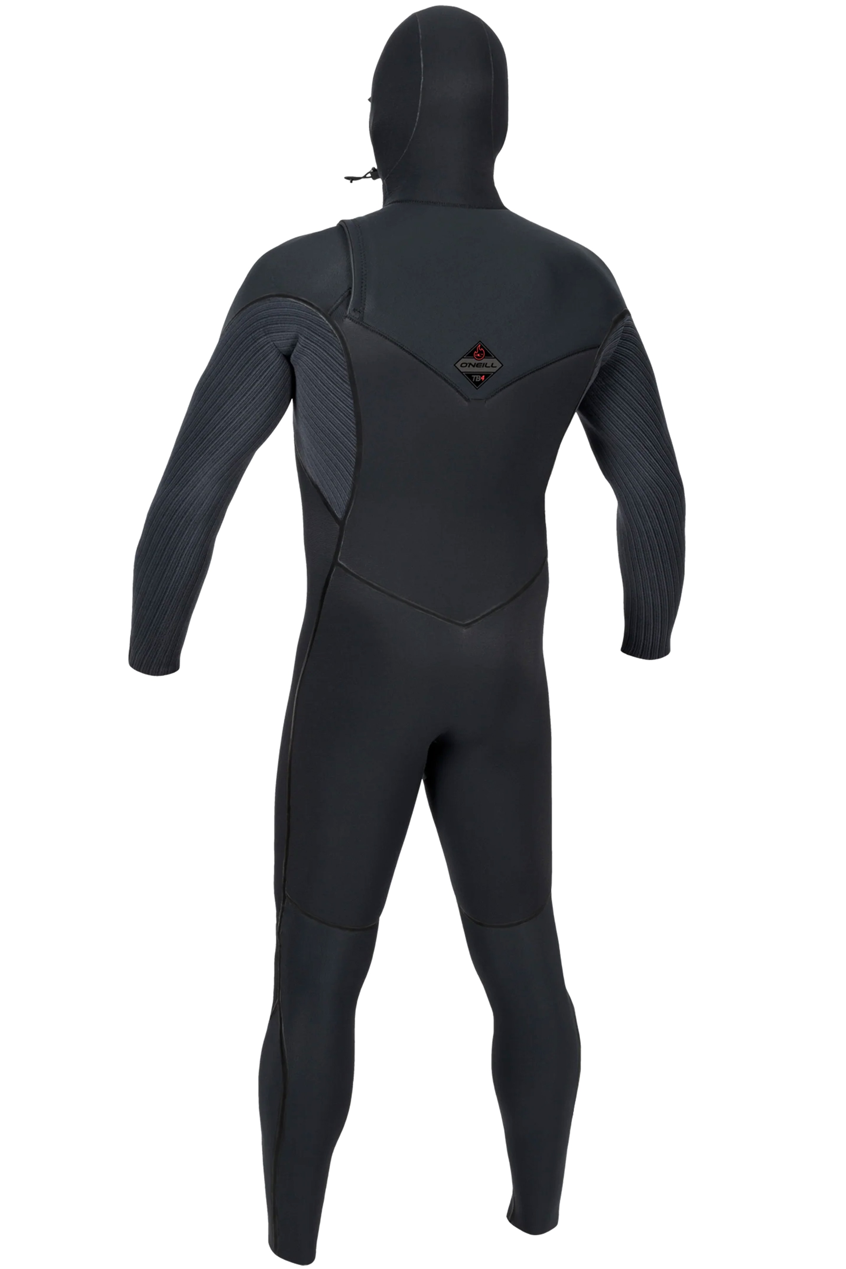 ONeill-Hyperfreak Fire 5/4+ Chest Zip Hooded Wetsuit