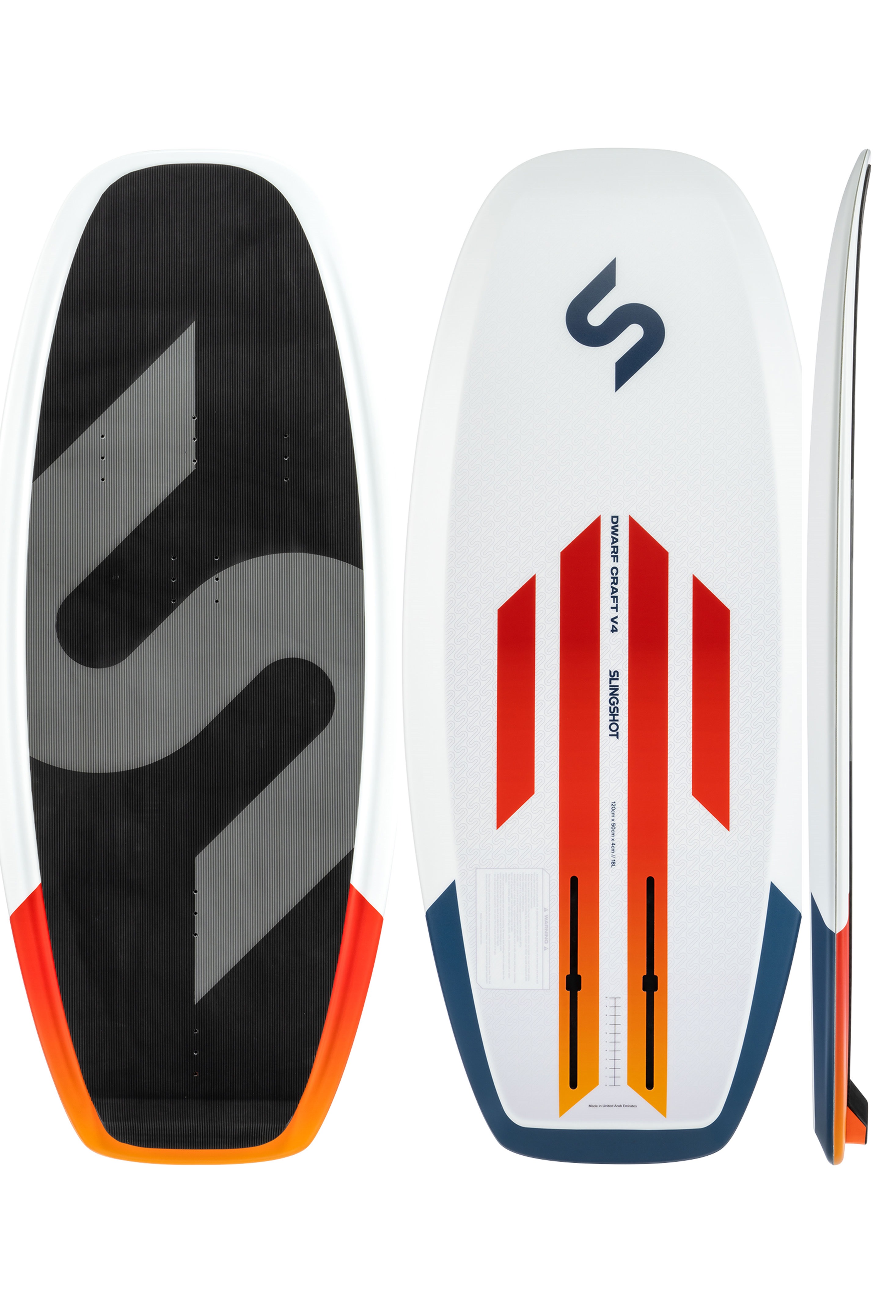 Slingshot-Dwarf Craft V4 + One-Lock Carbon Kite Foilset